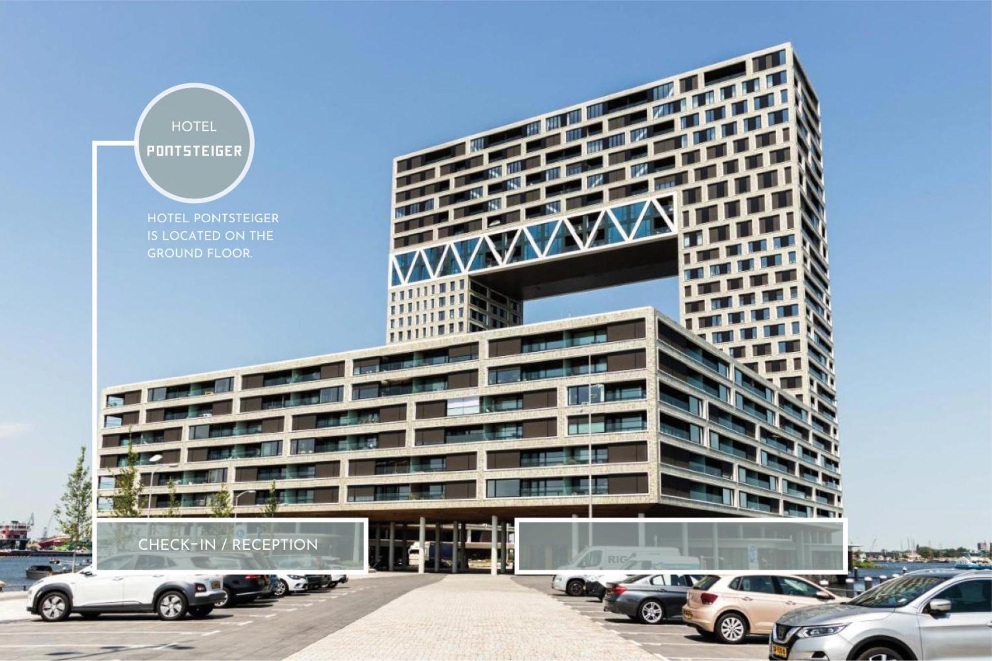 Hotel Pontsteiger Amsterdam Exteriör bild
